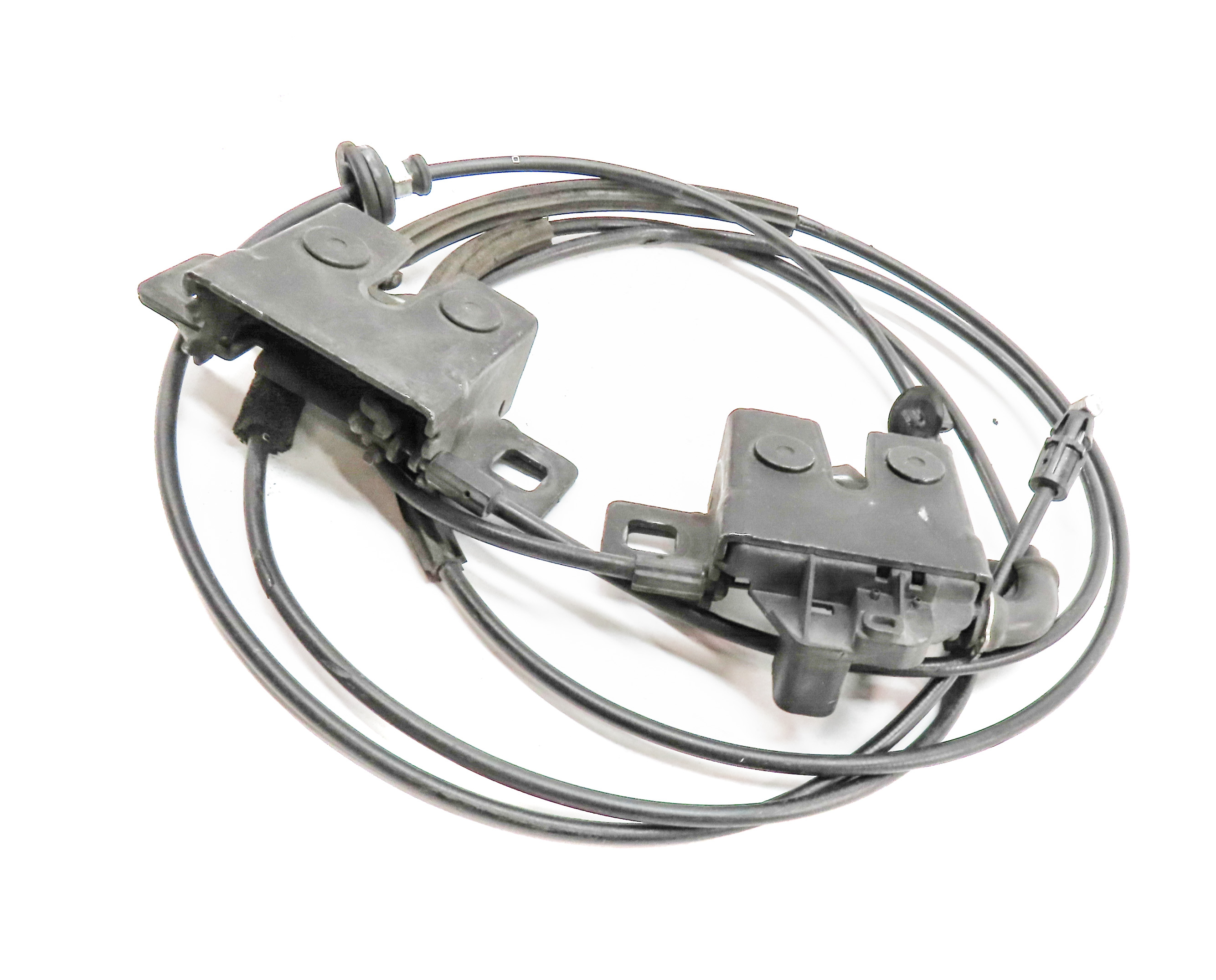 2016 LAND ROVER DISCOVERY SPORT (L550) FRONT HOOD LID LOCK LATCH CABLE SET/2 — exact item pictured